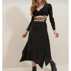 Fusta dama Kattery One Negru - imagine 1