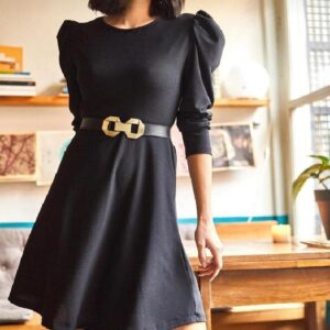 Rochie dama Kyma Negru - imagine 1