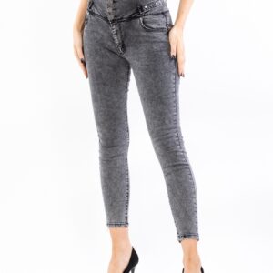 Blugi dama Luvenia Seven Gri - imagine 1