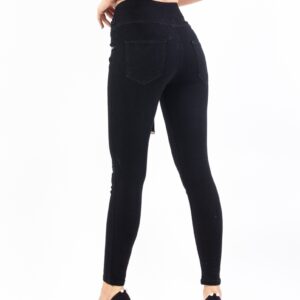 Blugi dama Luvenia Six Negru - imagine 2