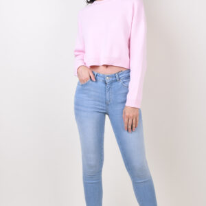Blugi dama Pieces Delly Skn - imagine 1