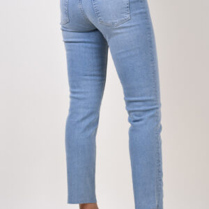 Blugi dama Pieces Delly Straight Albastru - imagine 3