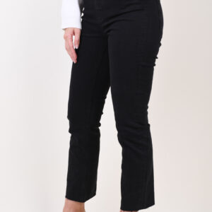 Blugi dama Pieces Delly Straight Negru - imagine 3