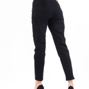 Blugi dama Tresha Negru - imagine 2