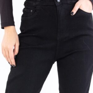 Blugi dama Tresha Negru - imagine 3