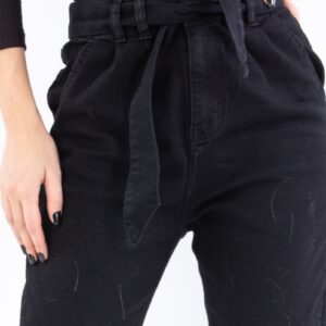 Blugi dama Tresha One Negru - imagine 3