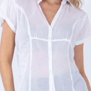 Bluza dama GlennyOne Alb - imagine 2