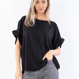 Bluza dama Joleen Negru - imagine 1
