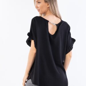 Bluza dama Joleen Negru - imagine 3