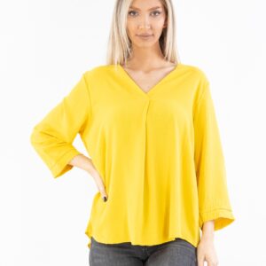 Bluza dama Kasen Galben - imagine 1