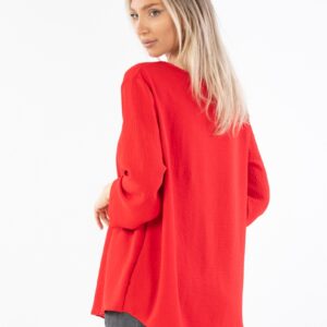 Bluza dama Kasen Rosu - imagine 2