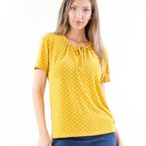 Bluza dama Mayme Galben - imagine 1