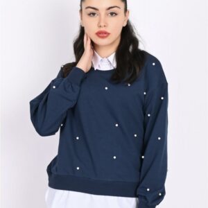 Bluza dama PearlOffice bleumarin - imagine 1