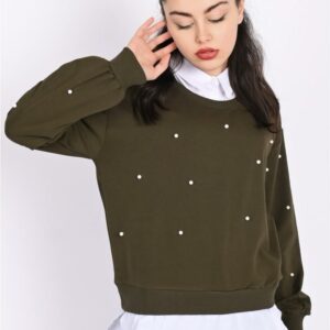 Bluza dama PearlOffice kaki - imagine 3
