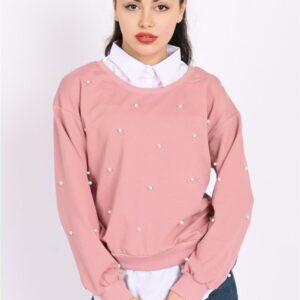 Bluza dama PearlOffice roz - imagine 1