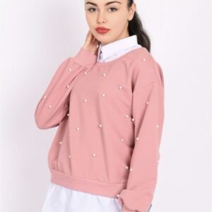 Bluza dama PearlOffice roz - imagine 2