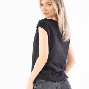 Bluza dama Theresa Negru - imagine 2