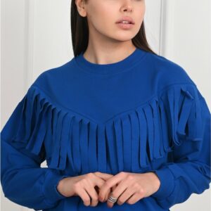 Bluza dama HighFringe albastru - imagine 1