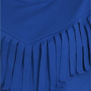 Bluza dama HighFringe albastru - imagine 2