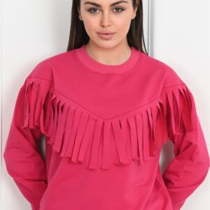 Bluza dama HighFringe fucsia - imagine 1