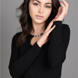 Bluza dama SilverChain negru - imagine 2