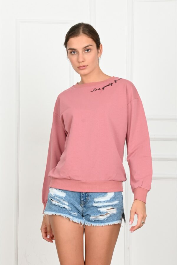Bluza-dama-sport-Love-Yourself-Roz.jpg