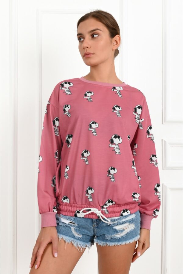 Bluza-dama-sport-Snoopy-Roz.jpg