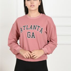 Bluza sport dama Atlanta roz plamaniu - imagine 2