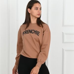 Bluza sport dama Frenchie Bej - imagine 4