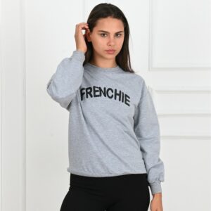 Bluza sport dama Frenchie Gri - imagine 2