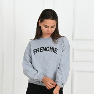 Bluza sport dama Frenchie Gri - imagine 3