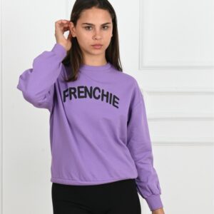 Bluza sport dama Frenchie Lila - imagine 3