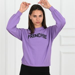 Bluza sport dama Frenchie Lila - imagine 2