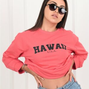 Bluza sport dama Hawaii Corai - imagine 4