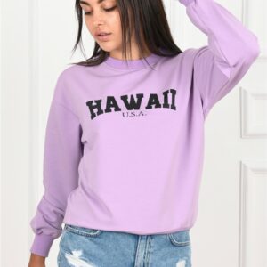 Bluza sport dama Hawaii Lila - imagine 3