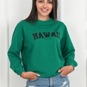 Bluza sport dama Hawaii Verde - imagine 2