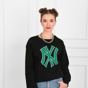 Bluza sport dama NY negru - imagine 2