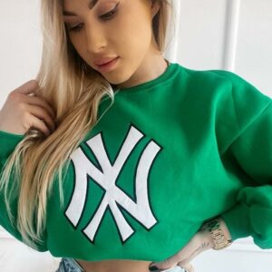 Bluza sport dama NY verde - imagine 1