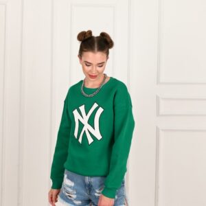 Bluza sport dama NY verde - imagine 2
