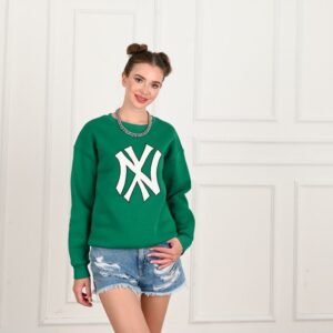 Bluza sport dama NY verde - imagine 4