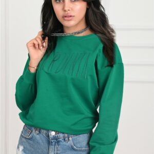 Bluza sport dama Sardinia Verde - imagine 1