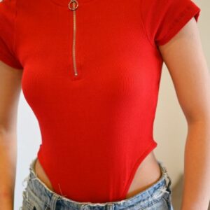 Body dama FeelMe Rosu - imagine 2