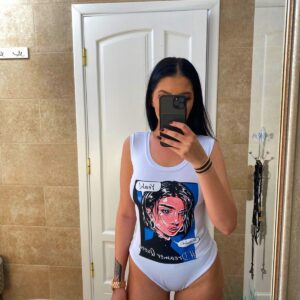 Body dama Dreamer Queen Alb - imagine 2