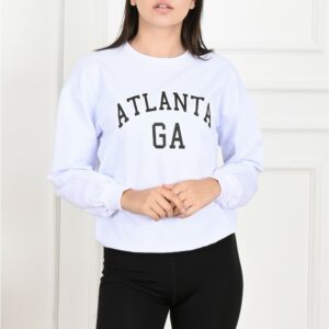 Bluza sport dama Atlanta alb - imagine 2
