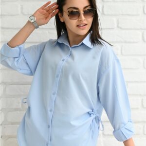 Camasa dama Casual Bette Bleu - imagine 3