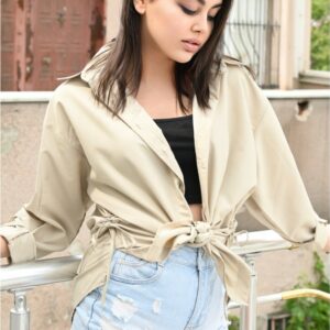 Camasa dama Casual Bette Crem - imagine 2