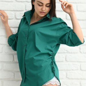 Camasa dama Casual Bette Verde - imagine 1