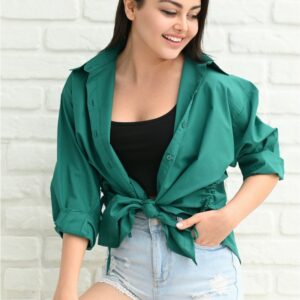 Camasa dama Casual Bette Verde - imagine 4
