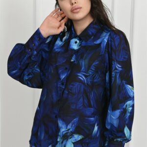 Camasa dama Orchid Albastru - imagine 2