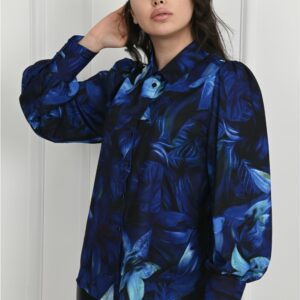 Camasa dama Orchid Albastru - imagine 3